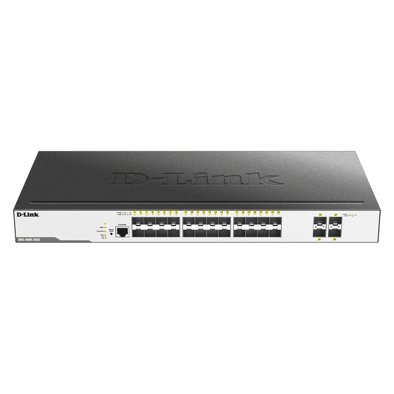 D-Link DGS-3000-28XS 8-Port Managed Gigabit Switch