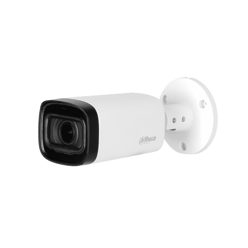 كاميرا داهوا 2 ميغابكسل ليلي نهاري مطري بعدسة متحركة . حساس اشعة 60 متر