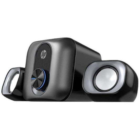 HP DHS-2111S Wired Mini Multimedia USB PC Speaker with 3.5mm