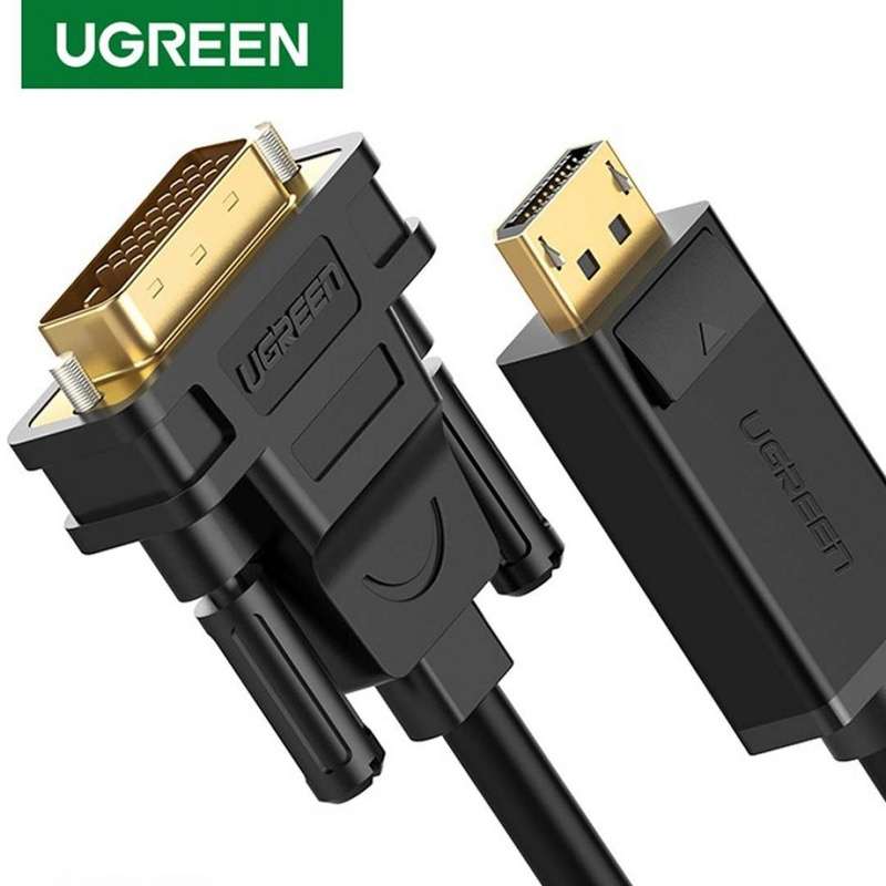 UGREEN DP103 Display Port DP Male to DVI-D 24+1 Male Cable Adapter