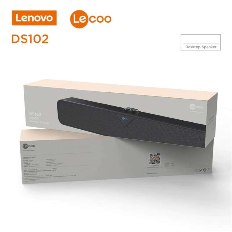 Lecoo DS102 Computer Stereo Sound Subwoofer Speaker Design By Lenovo