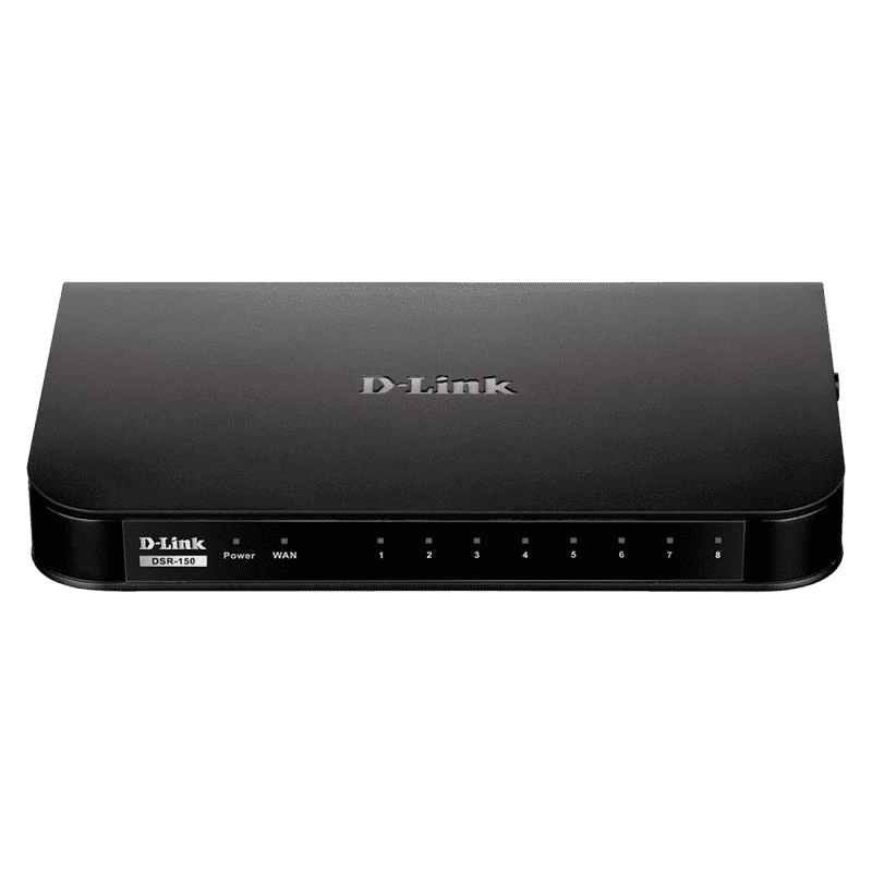 D-Link DSR-150 8-Port Fast Ethernet VPN Router