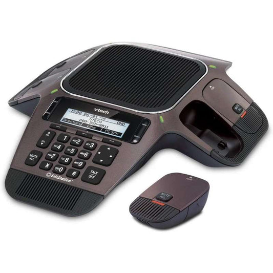 D-Link-Vtech DVCS754 ErisStation SIP Conference Phone with 4 Wireless Microphones