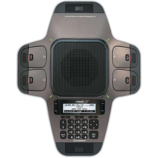 D-Link-Vtech DVCS754 ErisStation SIP Conference Phone with 4 Wireless Microphones