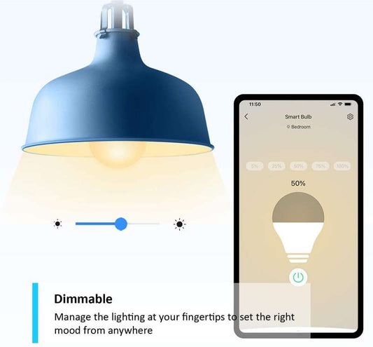 Smart Wi-Fi Light Bulb, Dimmable L510E