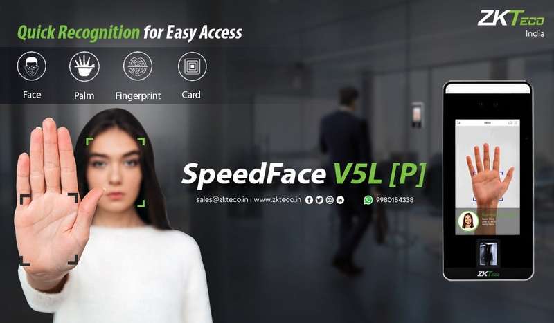 ZK SpeedFace -V5 Time attendance - Mask detection