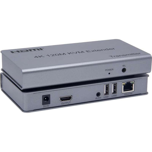 4K 120M HDMI KVM extender with Transmitter and Receiver