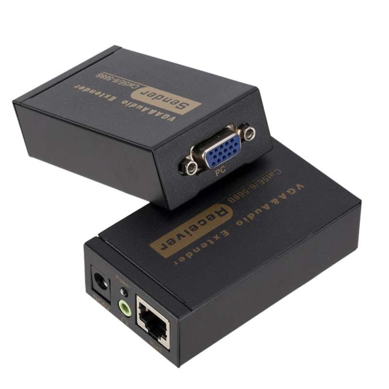 VGA Cat5e Cat6 Extender-100m