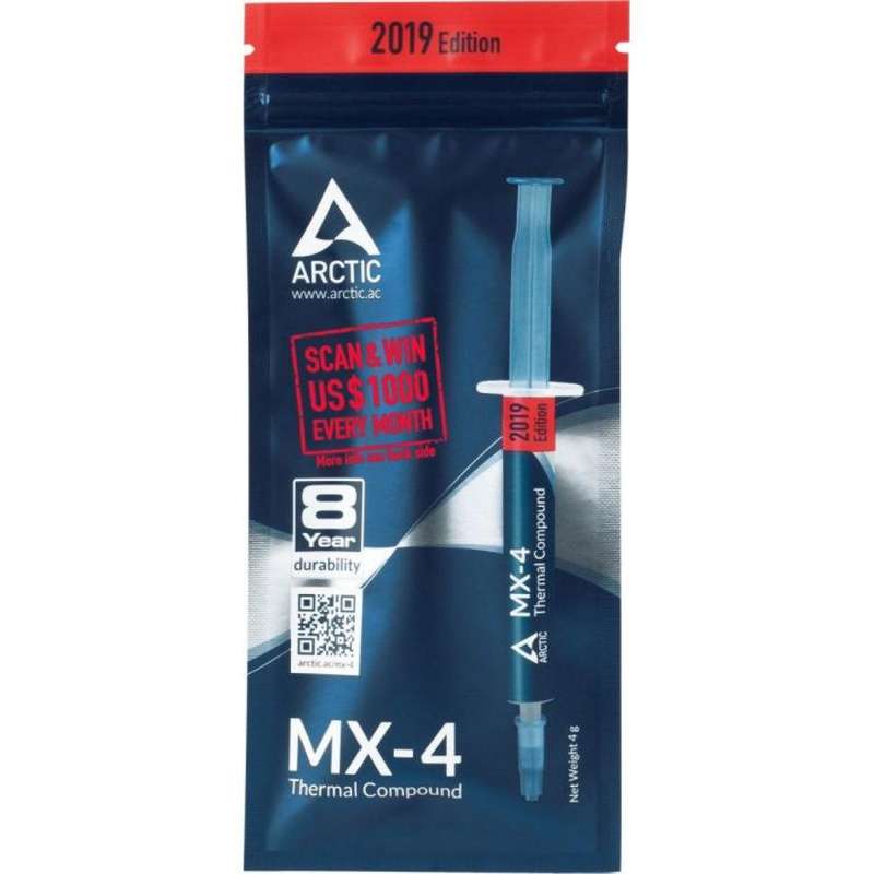 ARCTIC MX-4 4G 2019 EDITION Thermal Compound 4.0 g
