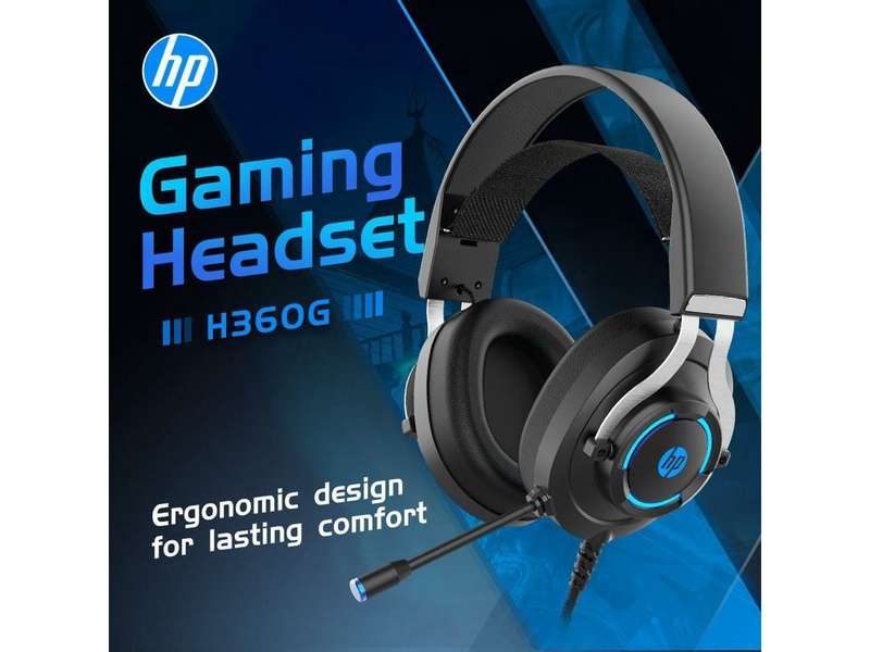 HP H360G USB Wired Gaming Headset for PC & PS4