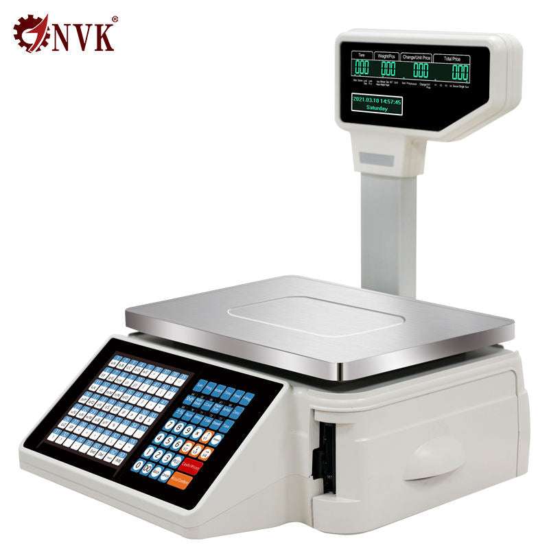 NVK A20B 30kg Lable - Receipt Scale - Digital Balance