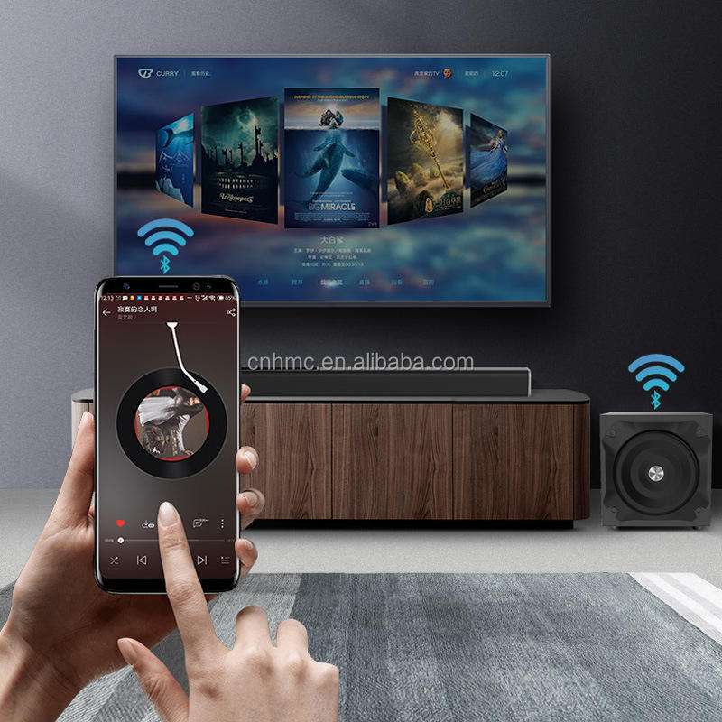 Surround Sound System 2.1 Home Theater Wireless Subwoofer Soundbar Speaker Wireless Speaker Sound Bar TV Soundbar YST-5004T