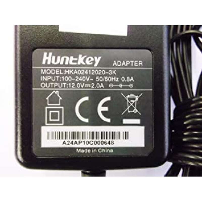 Huntkey HKA02412020-3K Power Supply Adapter 12V 2A