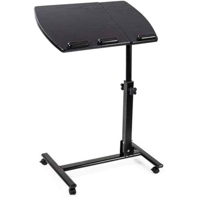 Adjustable Laptop Table Stand With Wheels