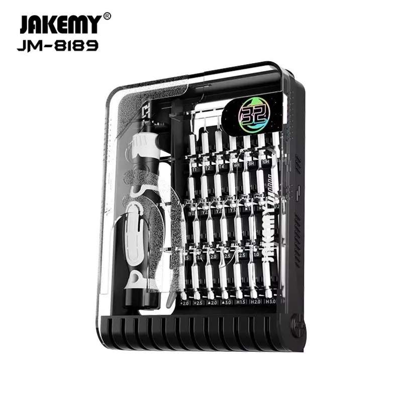 Jakemy JM-8189A 32 in 1 Precision screwdriver set with tweezers