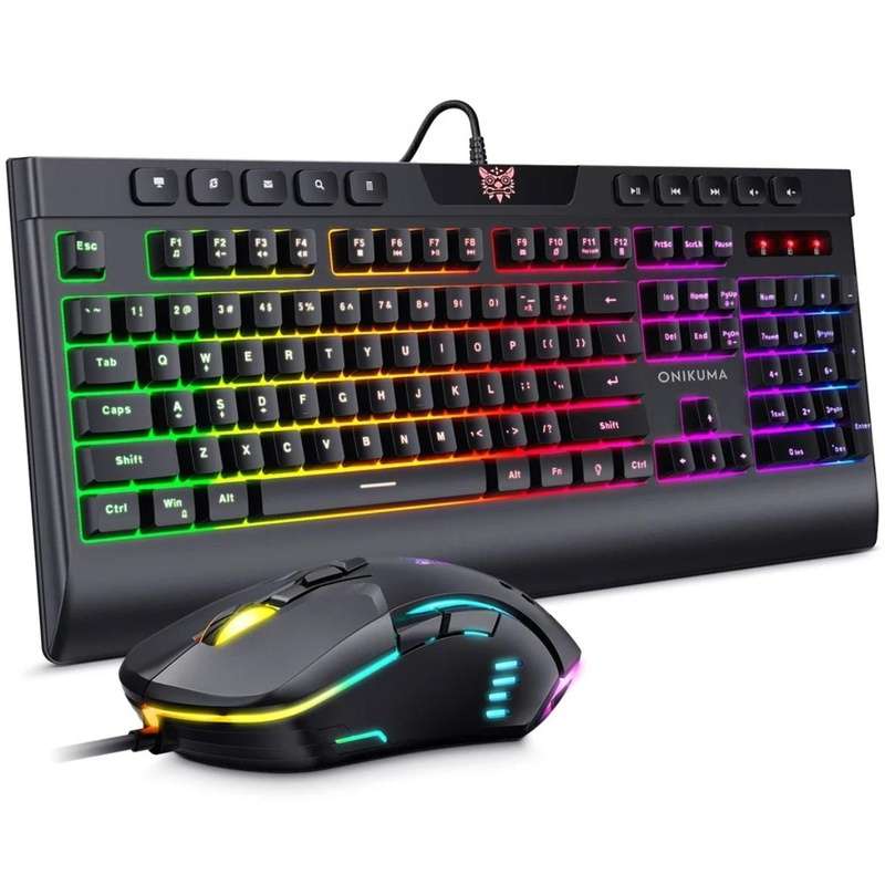 ONIKUMA G21+ CW902 Gaming Keyboard and Mouse Combo