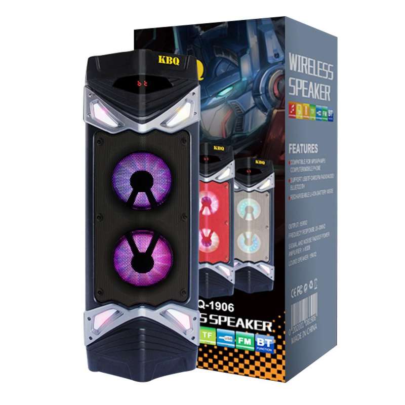 Bluetooth Speaker with Repeating KBQ-1906 large battery capacity 3000 mAh