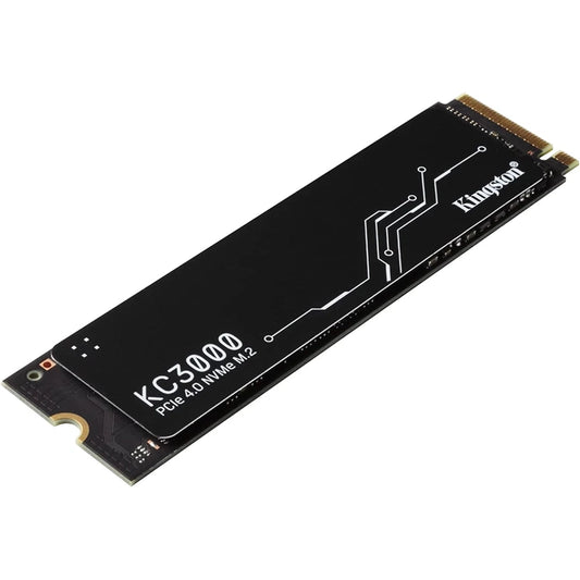 Kingston KC3000 1TB PCIe 4.0 NVMe M.2 SSD up to 7,000MB/s PCIe 4.0 NVMe high-performance