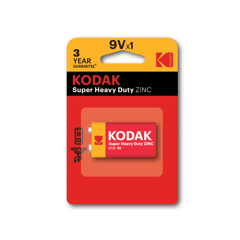 KODAK Super Heavy Duty Zinc Battery K9VHZ