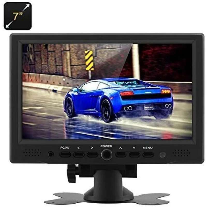 TFT LCD Monitor- 800x480 Native Resolution- 7Inch