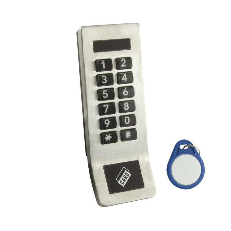 Stainless steel Digital RFID & Password Cabinet Door Lock
