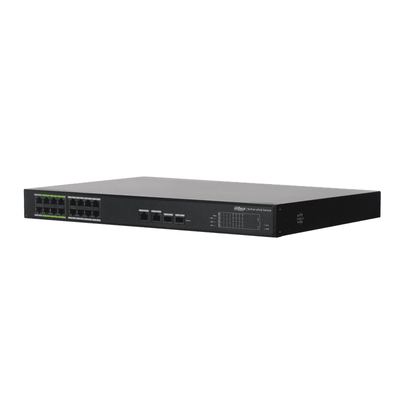 Dahua DH-LR2218-16ET-240 16-Port PoE Switch with 8-Port ePoE