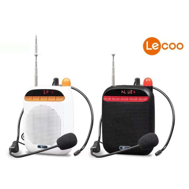 Lecoo MCS30 Portable With Dual Microphone Heads loudspeaker