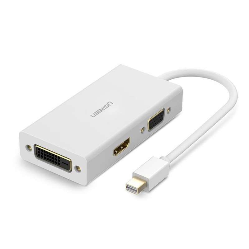 UGREEN MD114 Mini DP to HDMI VGA DVI Adapter