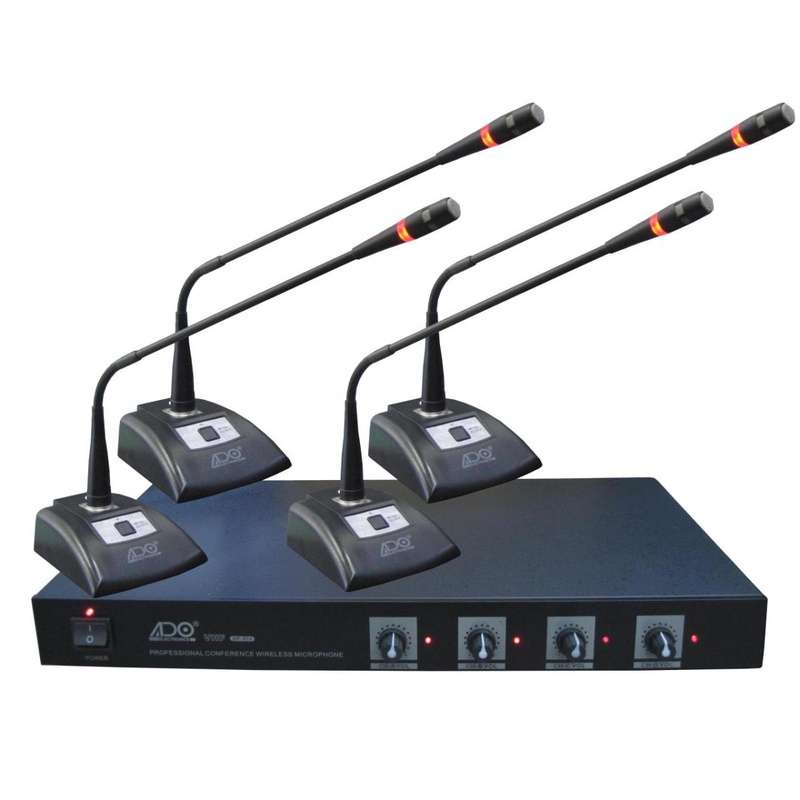 Professional Wireless Conference Microphone SP-80/4 MICS