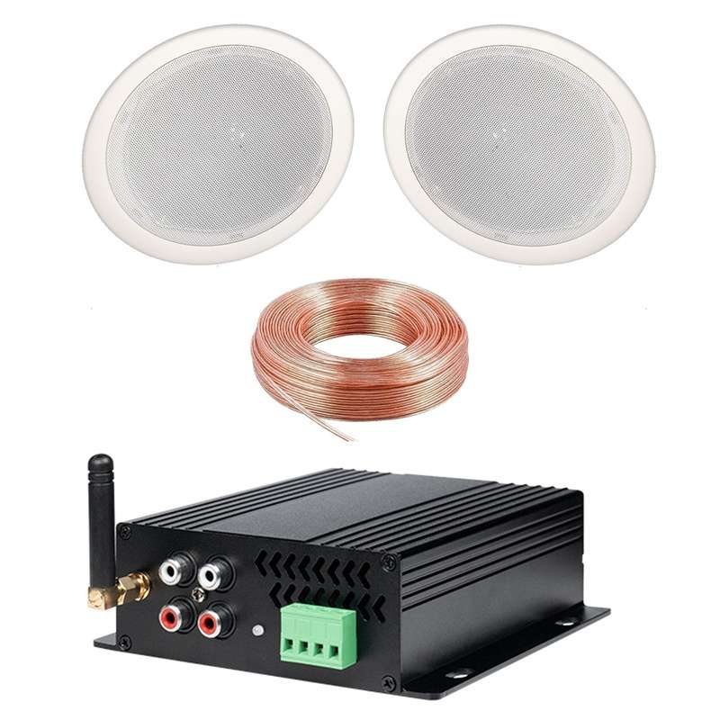 نظام صوتي سقفي متكامل للمنازل والأعمال 4 سماعات