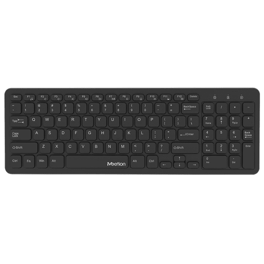 Meetion MT-K410 Wireless Ultra Thin Chocolate Keyboard