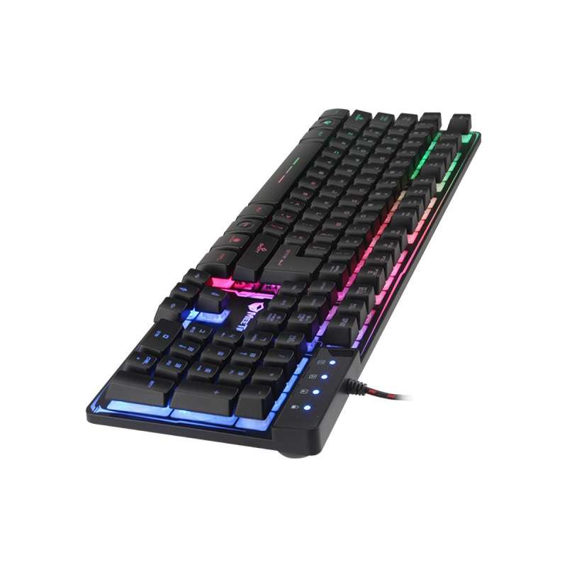 MeeTion MT-K9300 Colorful Rainbow Backlit Gaming Keyboard
