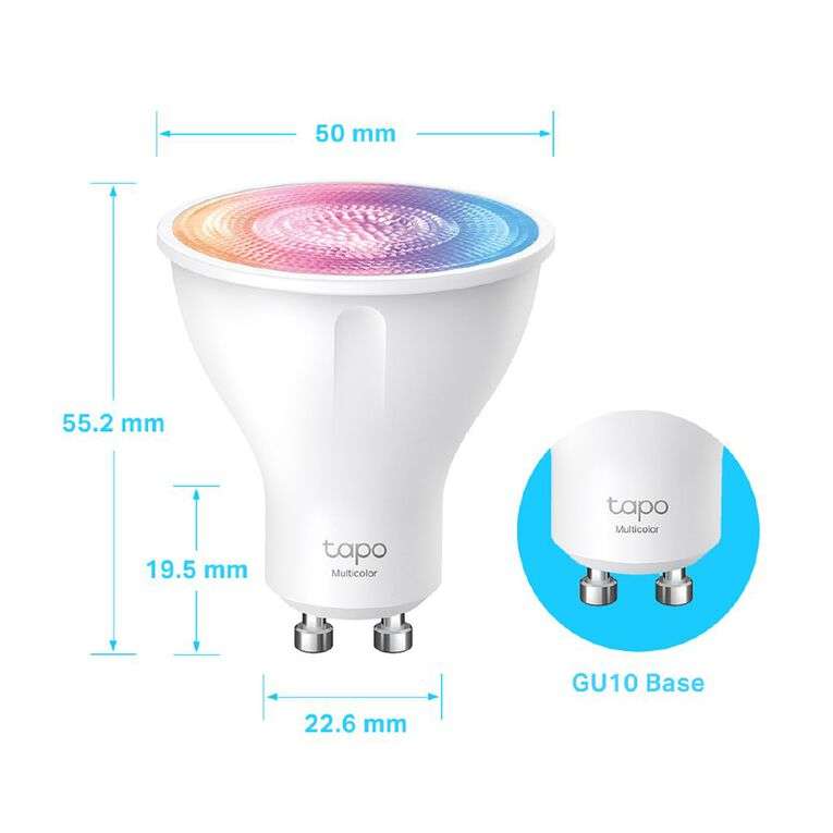 Smart Wi-Fi Spotlight, Multicolor Tapo L630