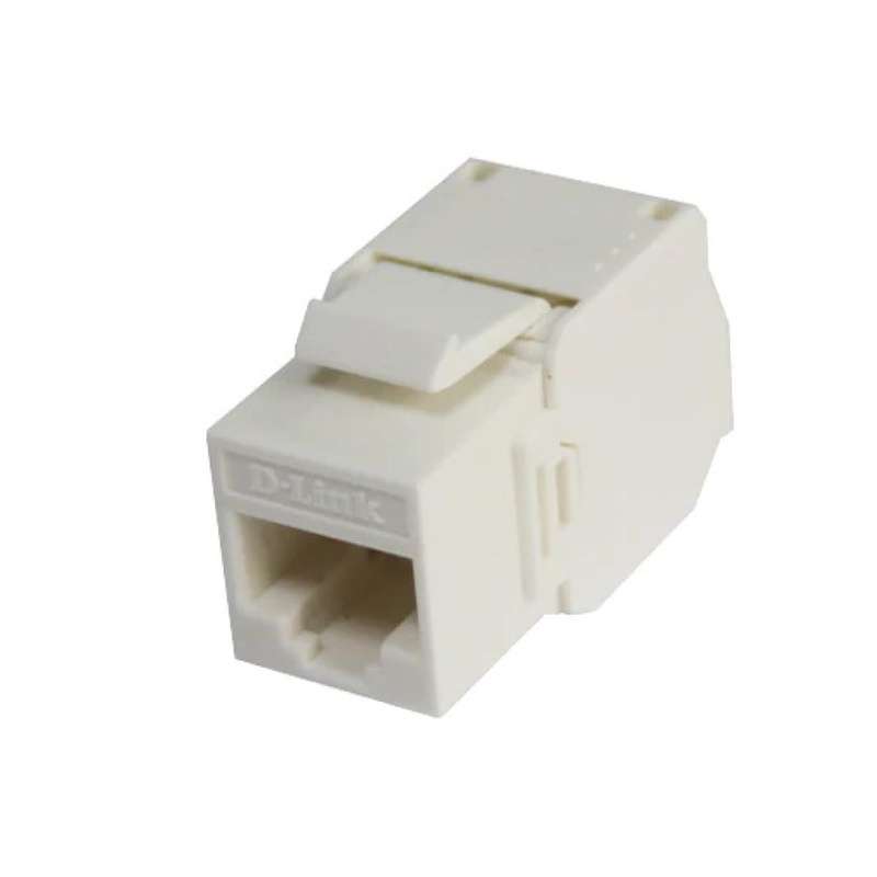 D-Link NKJ-C6TWHI1B21 CAT6 UTP Tool-less Keystone Jack