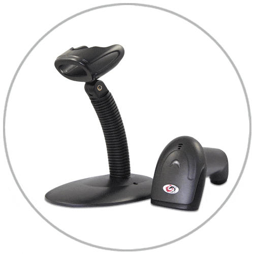 SUNLUX XL-6500A Handfree Barcode Scanner