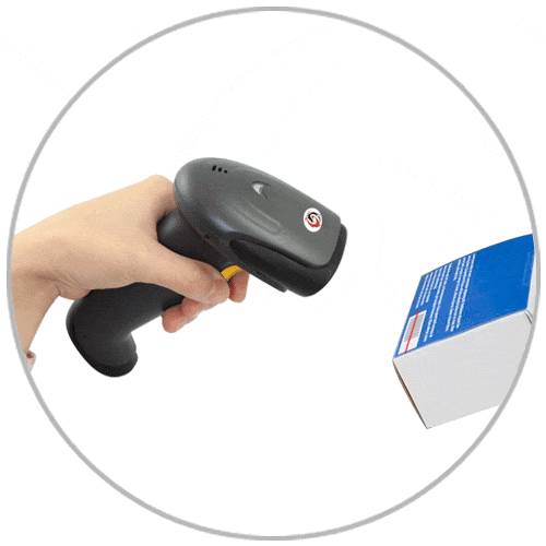 SUNLUX XL-6500A Handfree Barcode Scanner