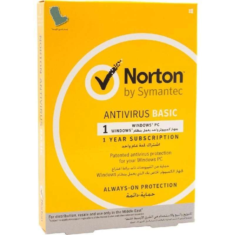 Norton Antivirus Basic 1 Device