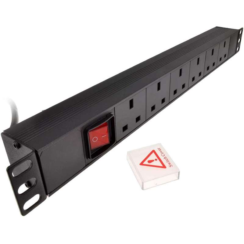 Cabinet power strip 6 outlets