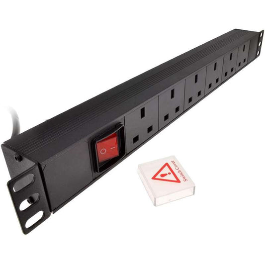 Cabinet power strip 6 outlets