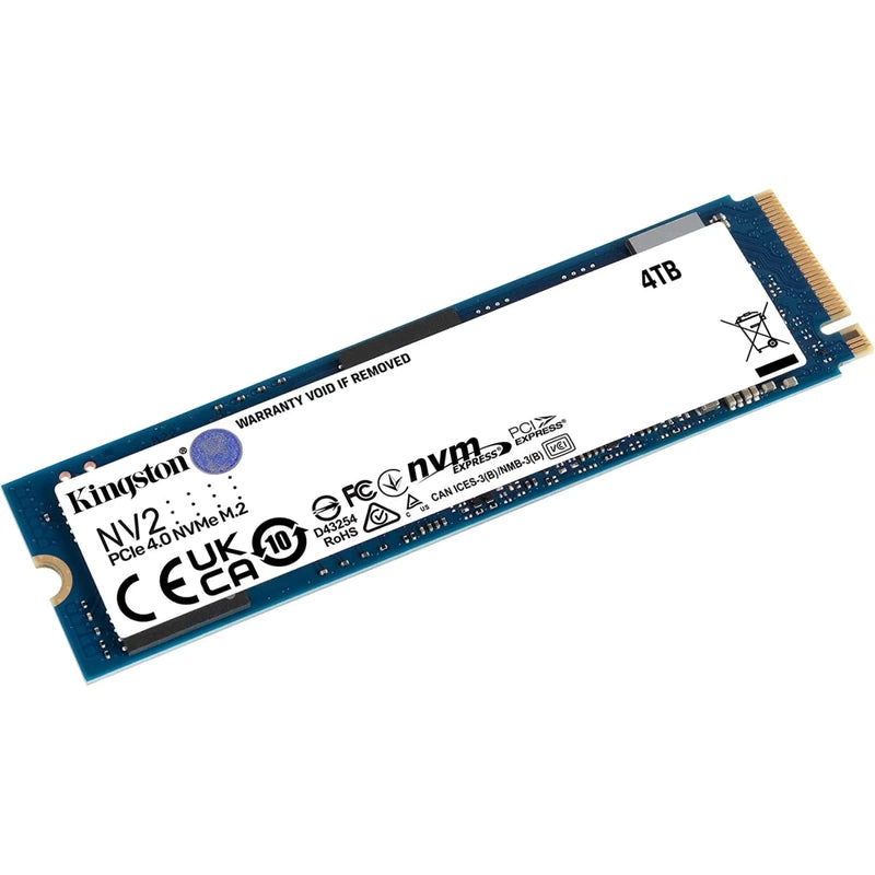 Kingston NV2 4TB M.2 2280 NVMe PCIe 4.0 Internal SSD Up to 3500 MB/s