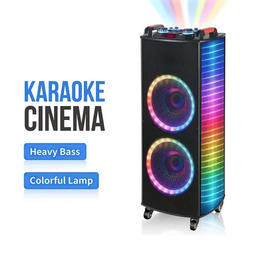 Outdoor Trolley Double 12 Inch Stage 100W Speakers