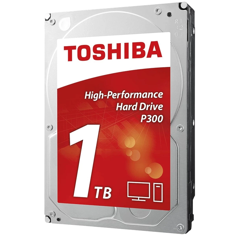 Toshiba P300 1TB HDD 7200 RPM SATA 6Gb/s 64 MB Cache 3.5 inch For Desktop