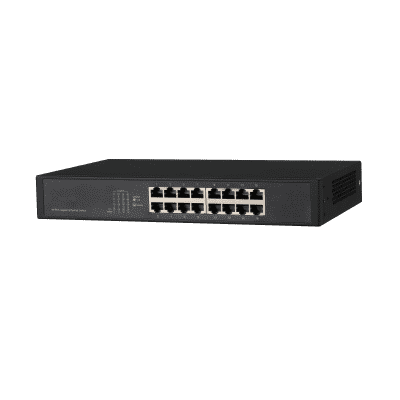 16-Port Gigabit Switch Unmanaged PFS3016-16GT