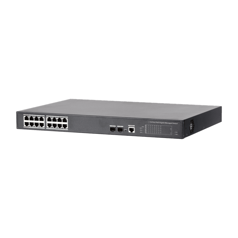 Dahua PFS4218-16GT-190 16-Port PoE Gigabit Managed Switch