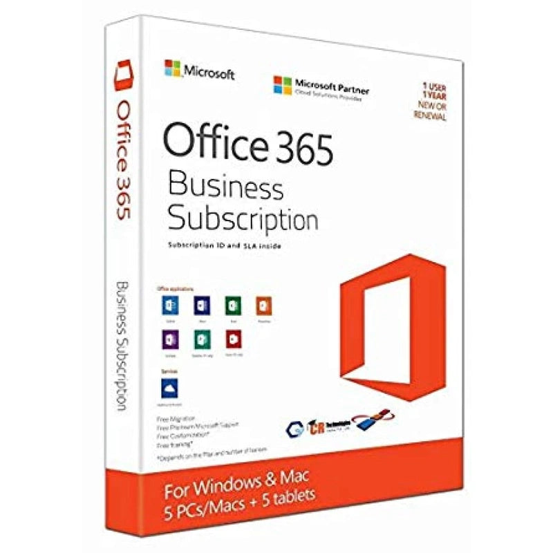 Microsoft Office 365 Business Premium , 5 PCs, PC/Mac