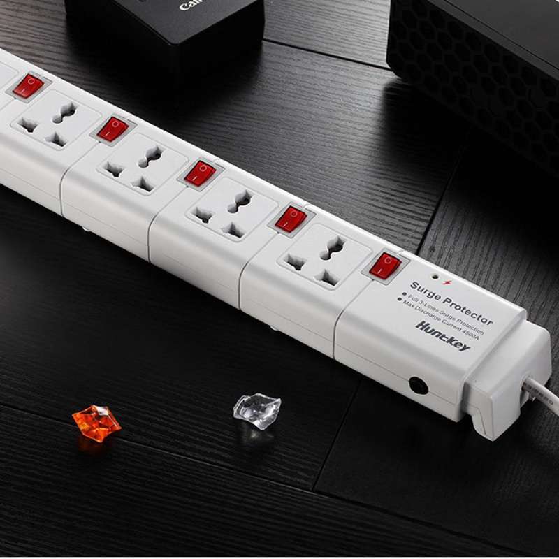 Huntkey PZC502 Power Strips, Universal Standard