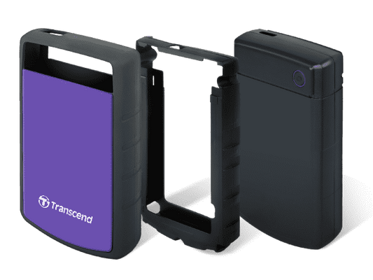 Transcend 2TB shock-resistant with the USB 3.1 Gen 1 interface external HDD drive 25H3