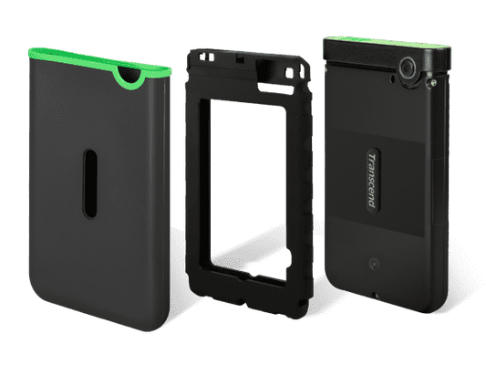 Transcend 1TB shock-resistant with the USB 3.1 Gen 1 interface external HDD drive 25M3