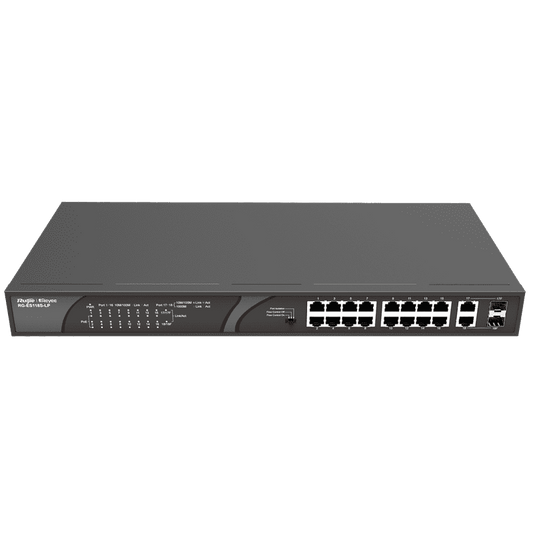 RG-ES118S-LP, 16-port 10/100Mbps Desktop Unmanaged Switch