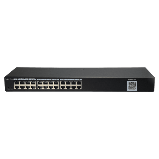 RG-ES224GC, 24-Port Gigabit Smart Cloud Mananged Non-PoE Switch